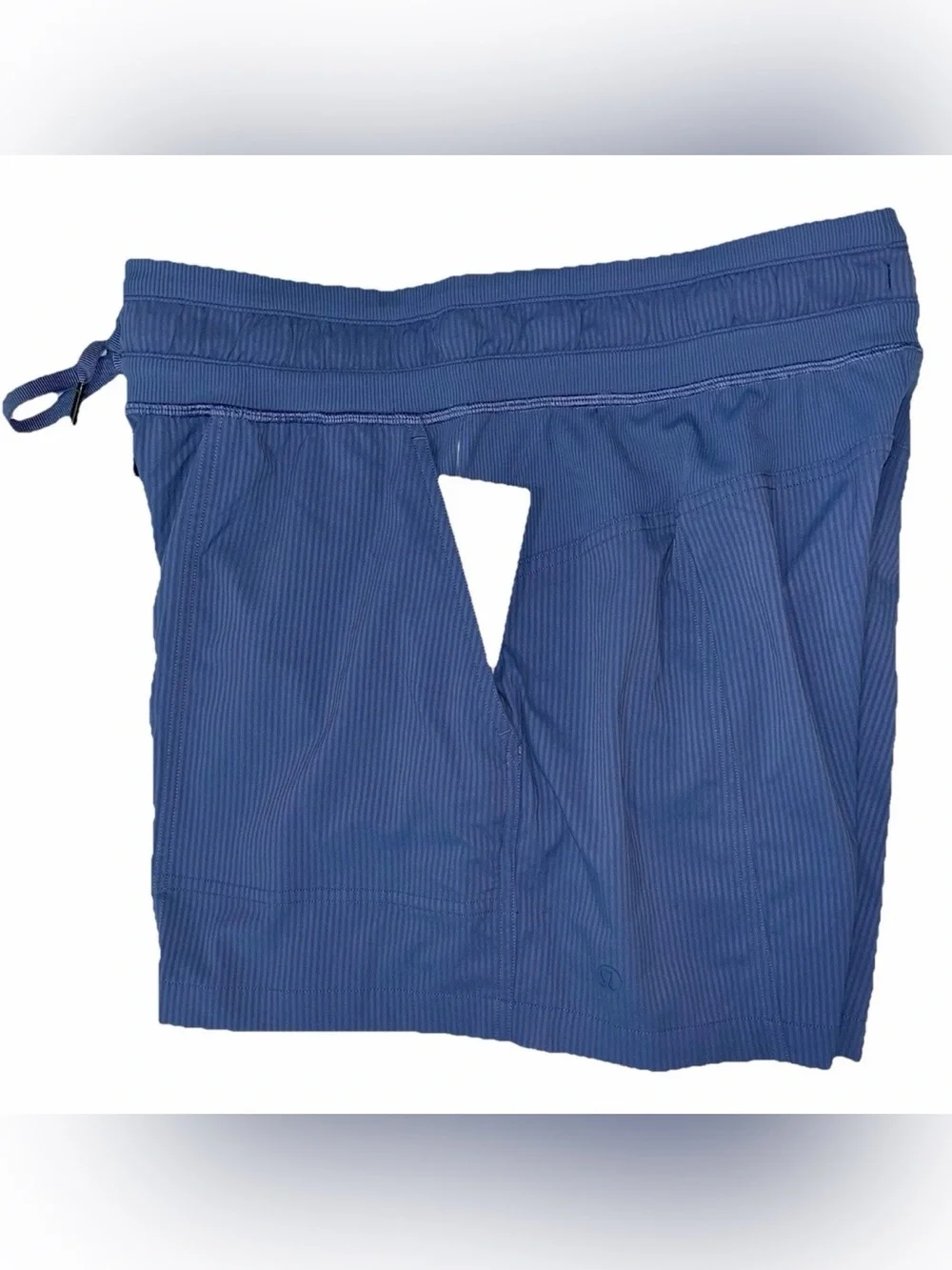 NWT LULULEMON SIZE 6 DANCE STUDIO HIGH RISE 3.5”L SHORT AUTHENTIC OASIS BLUE